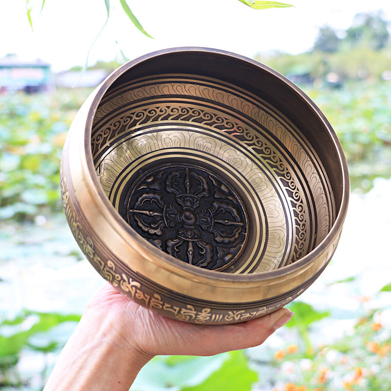 Tibetan Singing Bowl "Vajra" Moment Ici