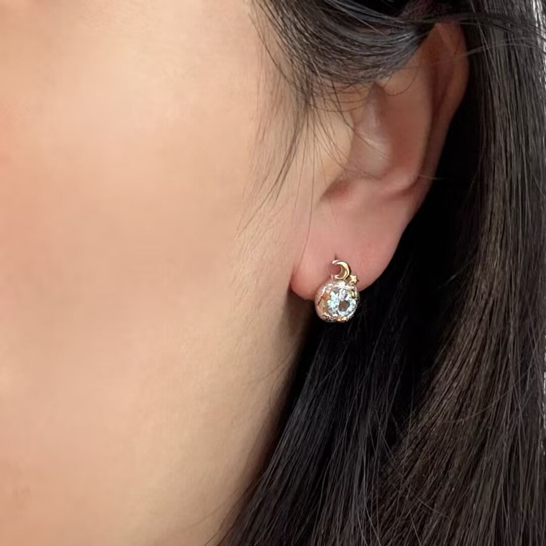 Topaz Earrings – Sun Catchers, Sterling Silver 925
