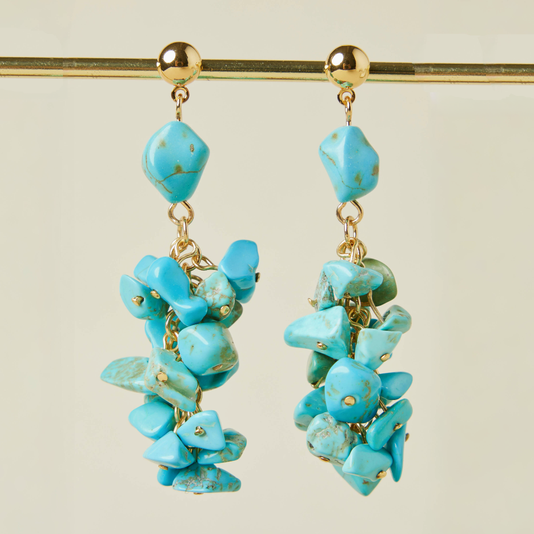 Turquoise Earrings – Sunny Sparkle
