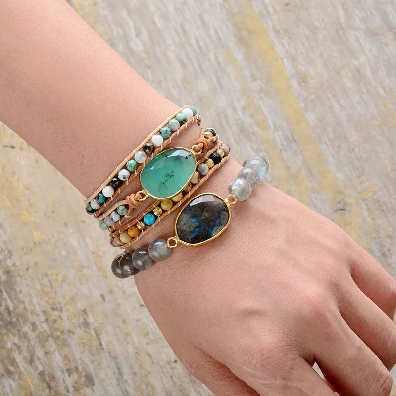 Bracelet "Adventure" in Agate Moment Ici