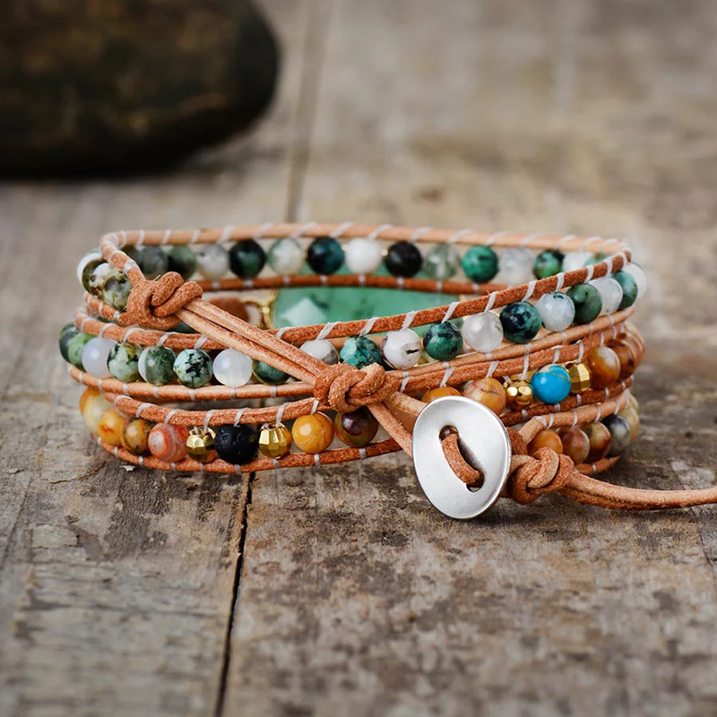 Bracelet "Adventure" in Agate Moment Ici