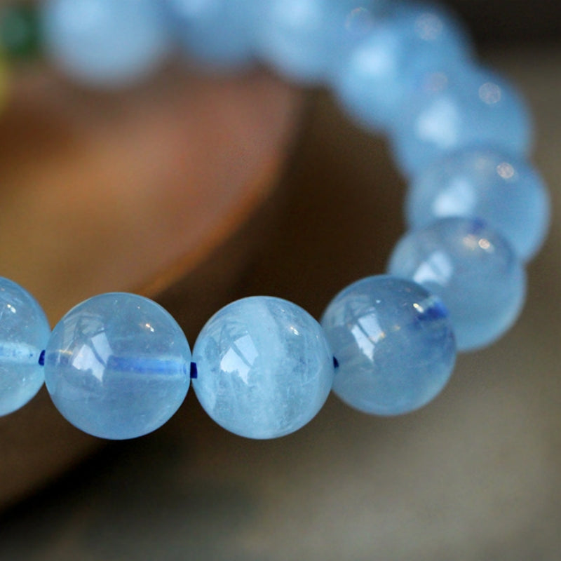 Bracelet Aigue Marine – Douce Vague