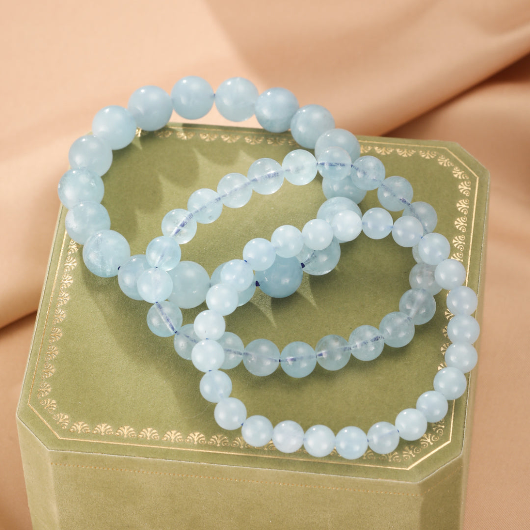 Aquamarine Bracelet – Oceanic Serenity
