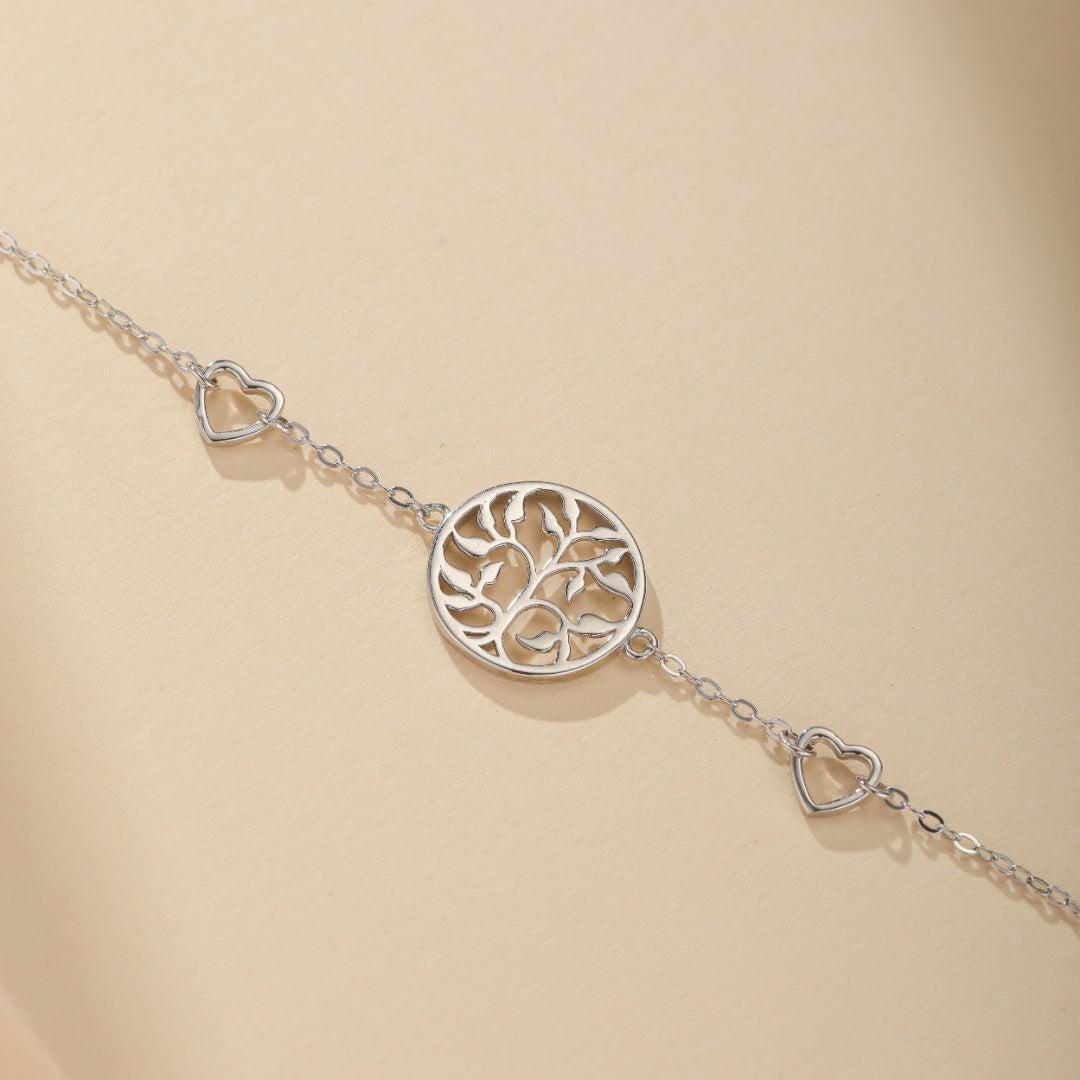 Bracelet Arbre de Vie – Amour et Vitalité, Argent 925