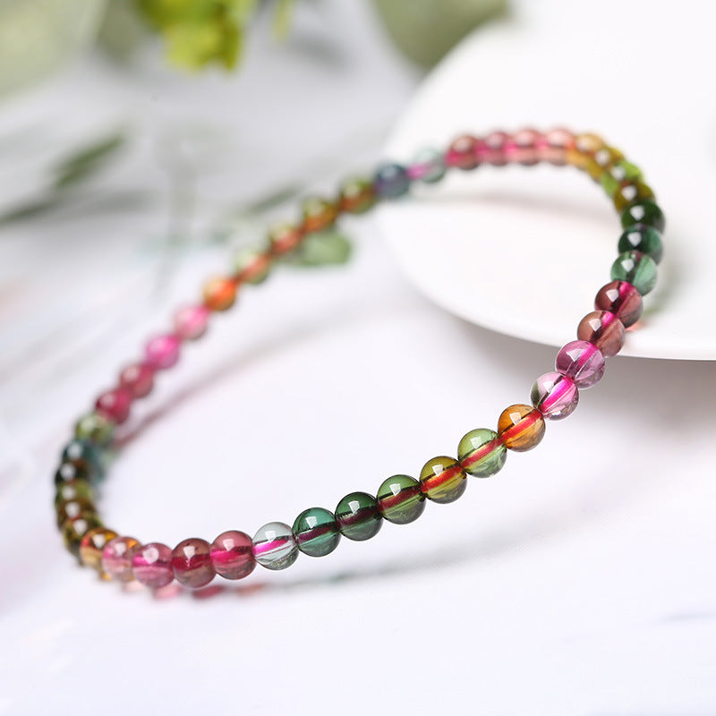 Bracelet "Arc En Ciel" en Tourmaline