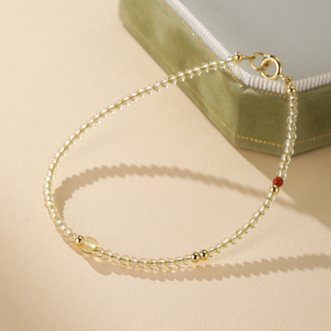 Bracelet Citrine – Lueur de Prospérité