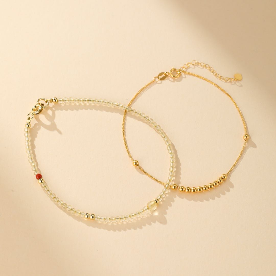Bracelet Citrine – Lueur de Prospérité