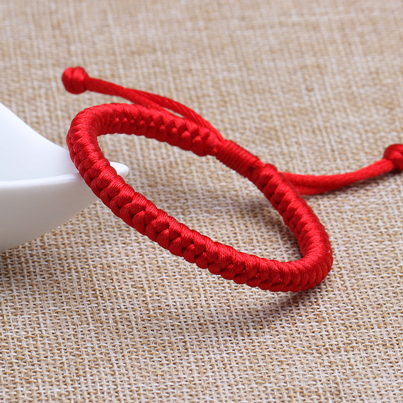 Tibetan Bracelet "Guardian" in Red Thread