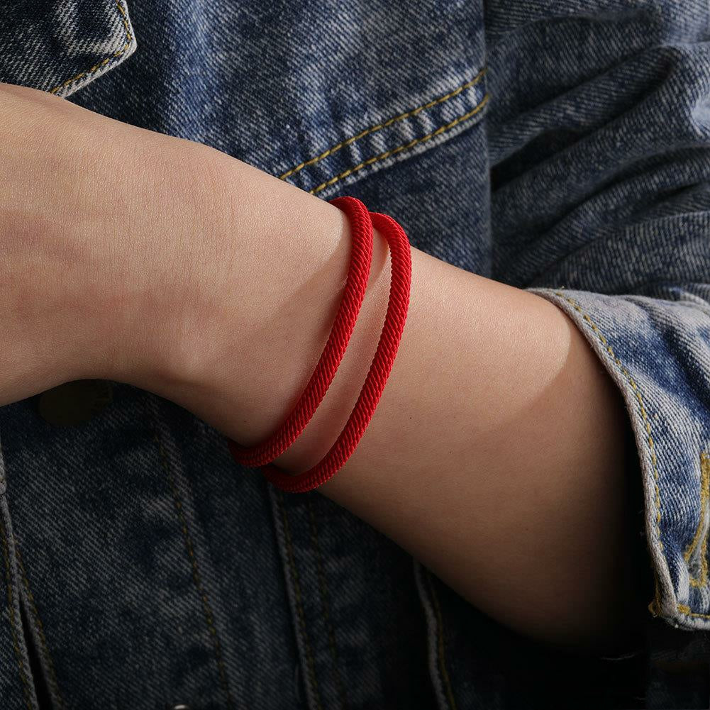 Bracelet Couple / Ami en Cordon Rouge – Force