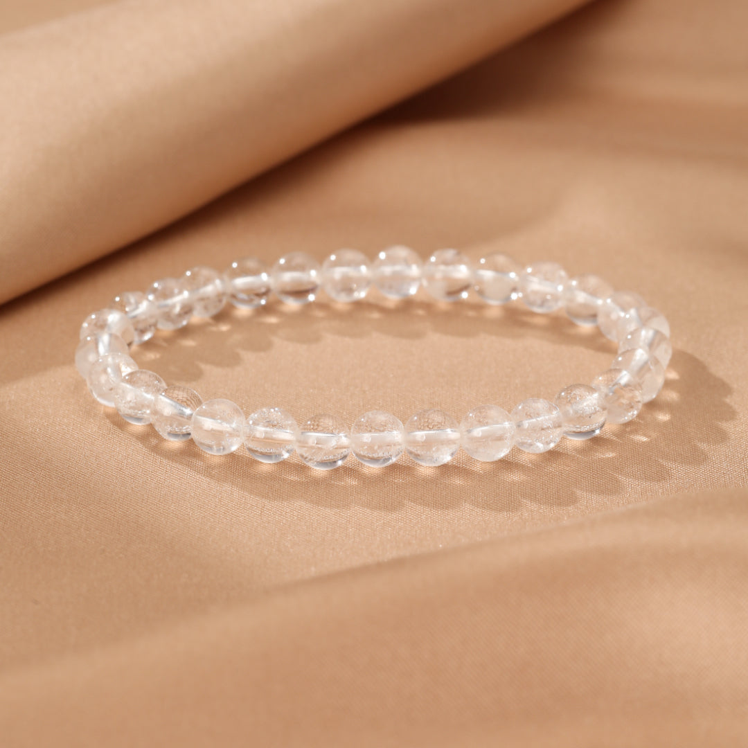 Rock Crystal Bracelet – Celestial Clarity