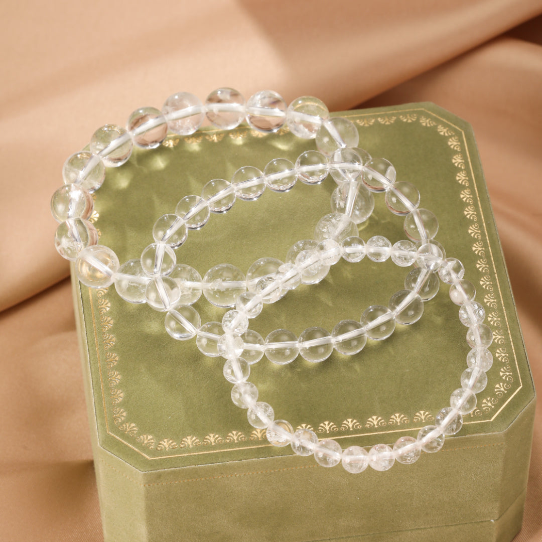 Rock Crystal Bracelet – Celestial Clarity