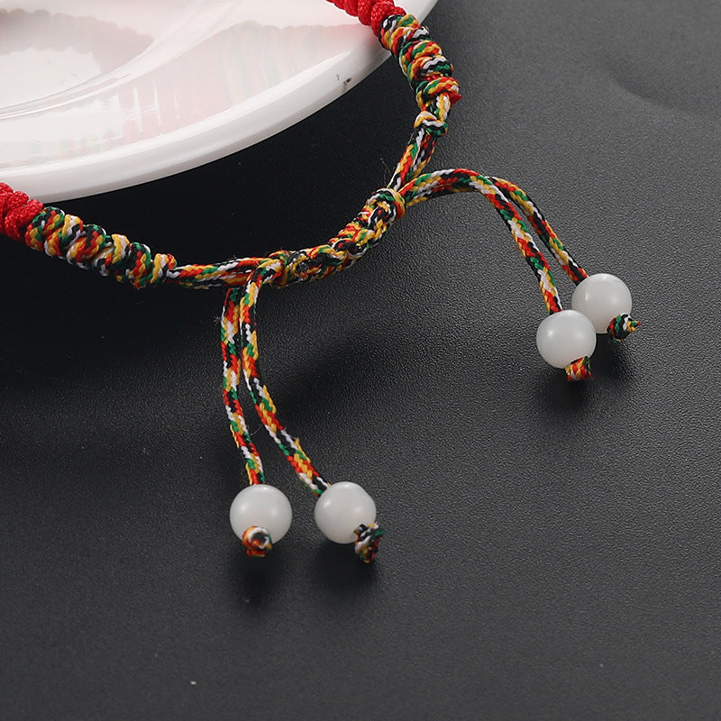 Bracelet Fil Tibétain – Bonheur de Couleur