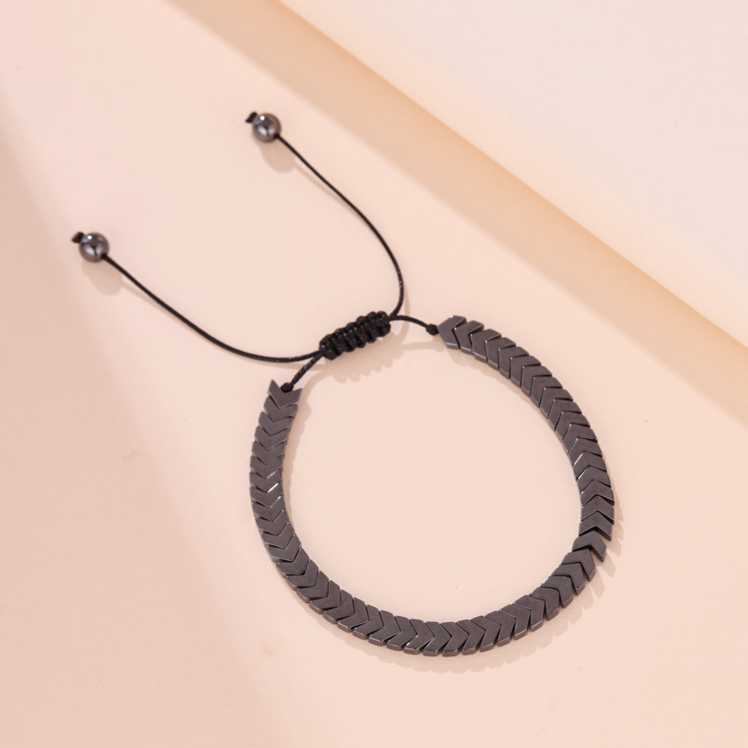 Bracelet Hématite et Oeil de Tigre – Essence Minéral