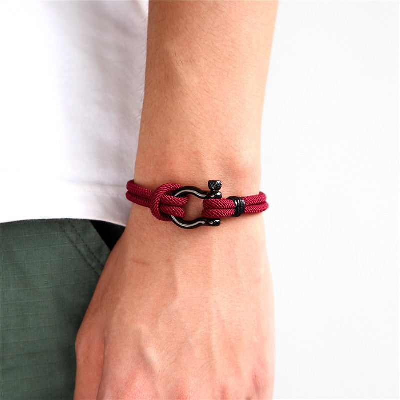 Bracelet Homme Corde Milan – Courage Coloré - 4