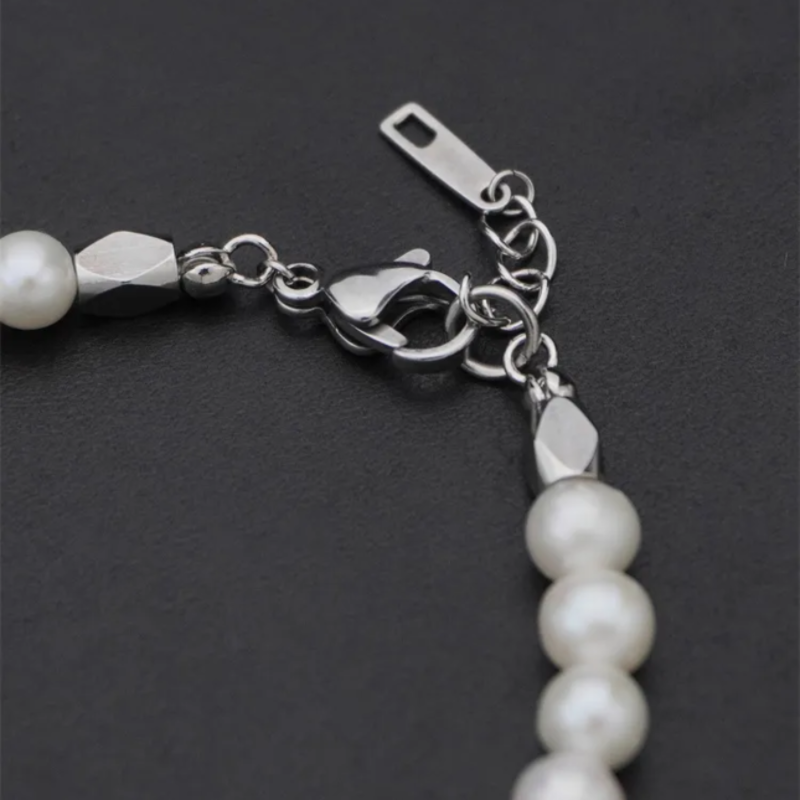 Bracelet Homme Perle – Élégance Marine
