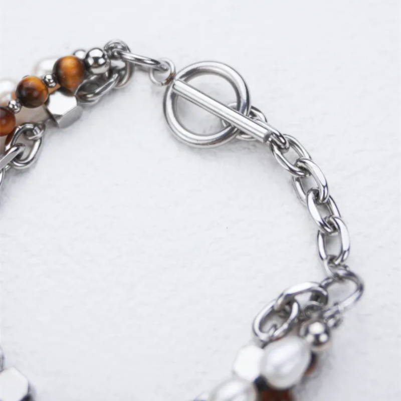 Bracelet Homme Perle – Rythme Naturel