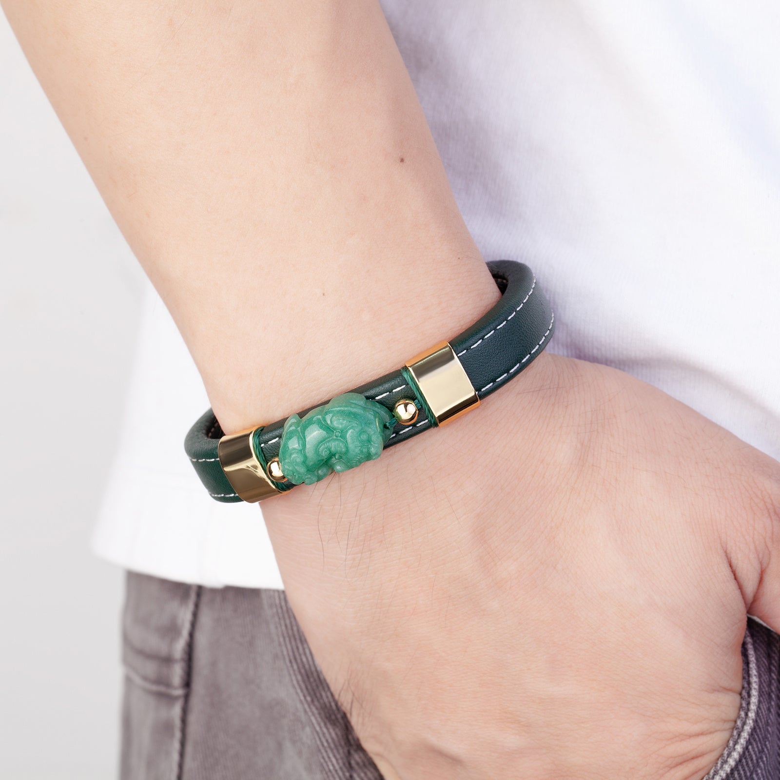 Bracelet Jade et Pi Xiu – Viril