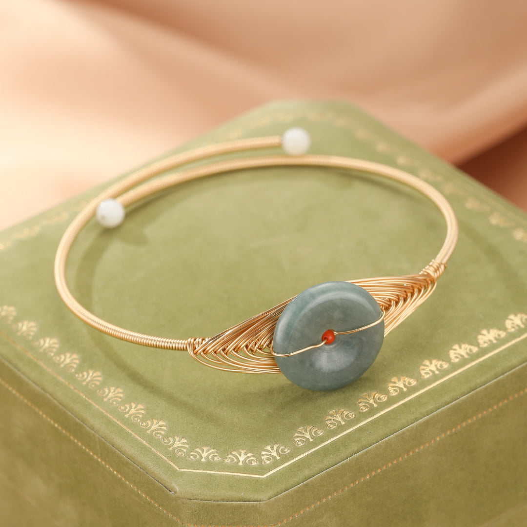 Bracelet Jadéite – Talisman de Sérénité