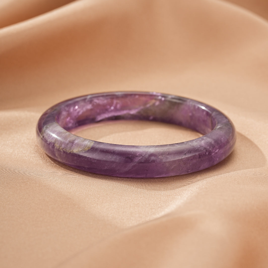 Bracelet Jonc Améthyste – Force Intérieure