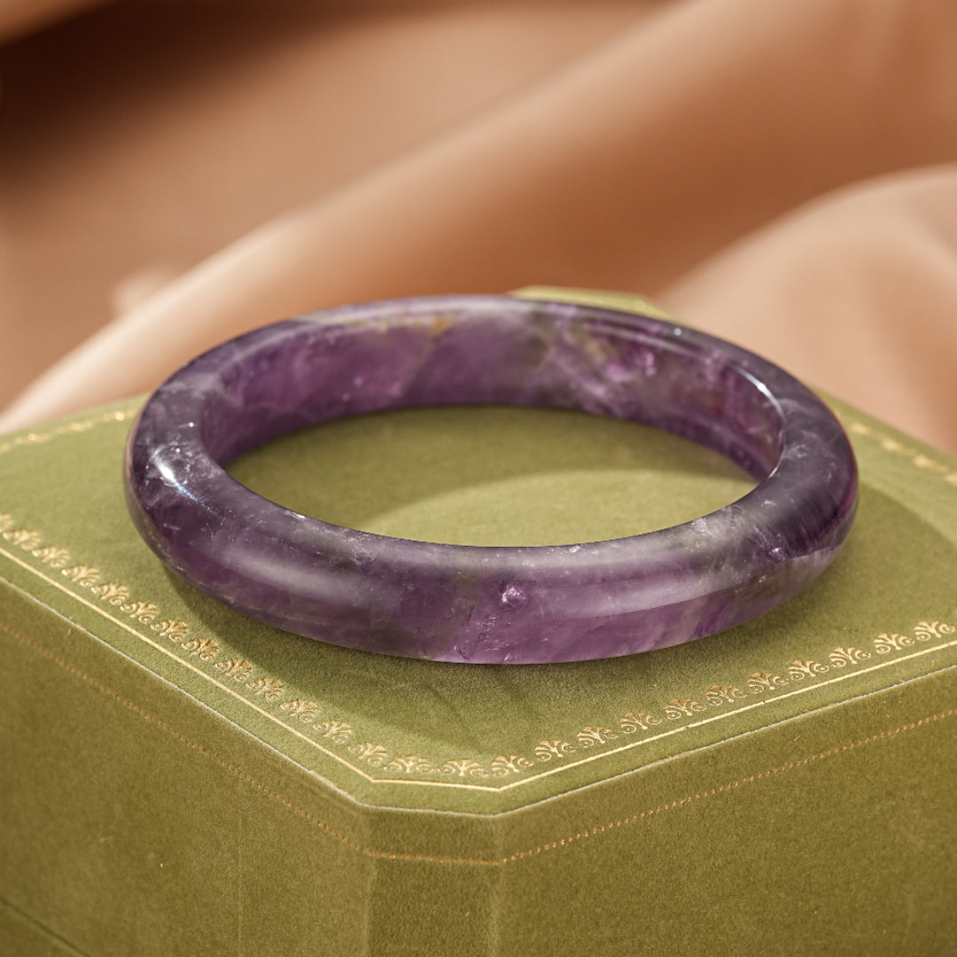 Bracelet Jonc Améthyste – Force Intérieure