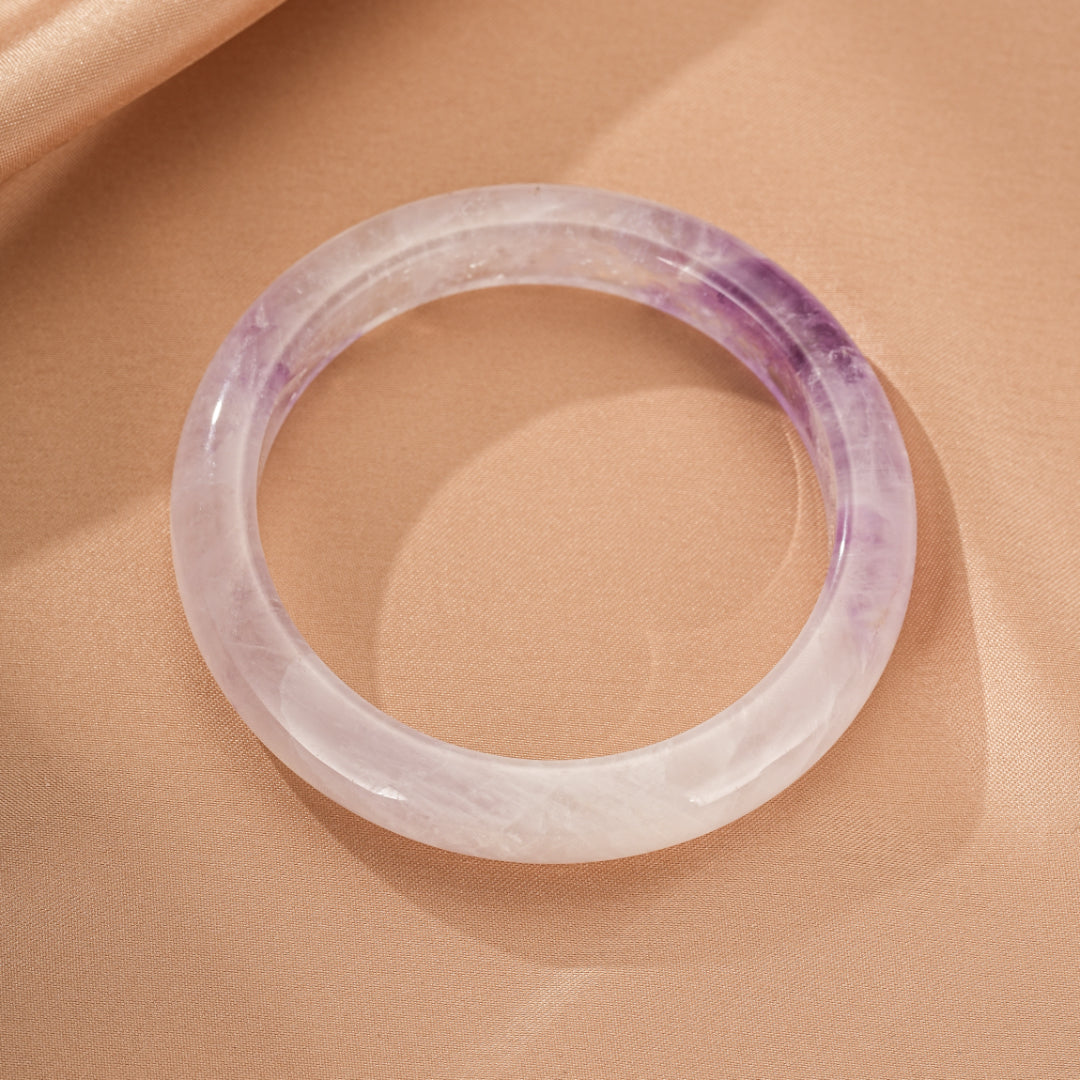 Bracelet Jonc Améthyste – Sérénité Sacrée