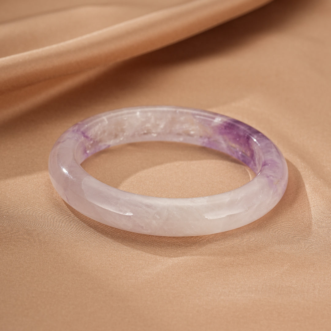 Bracelet Jonc Améthyste – Sérénité Sacrée