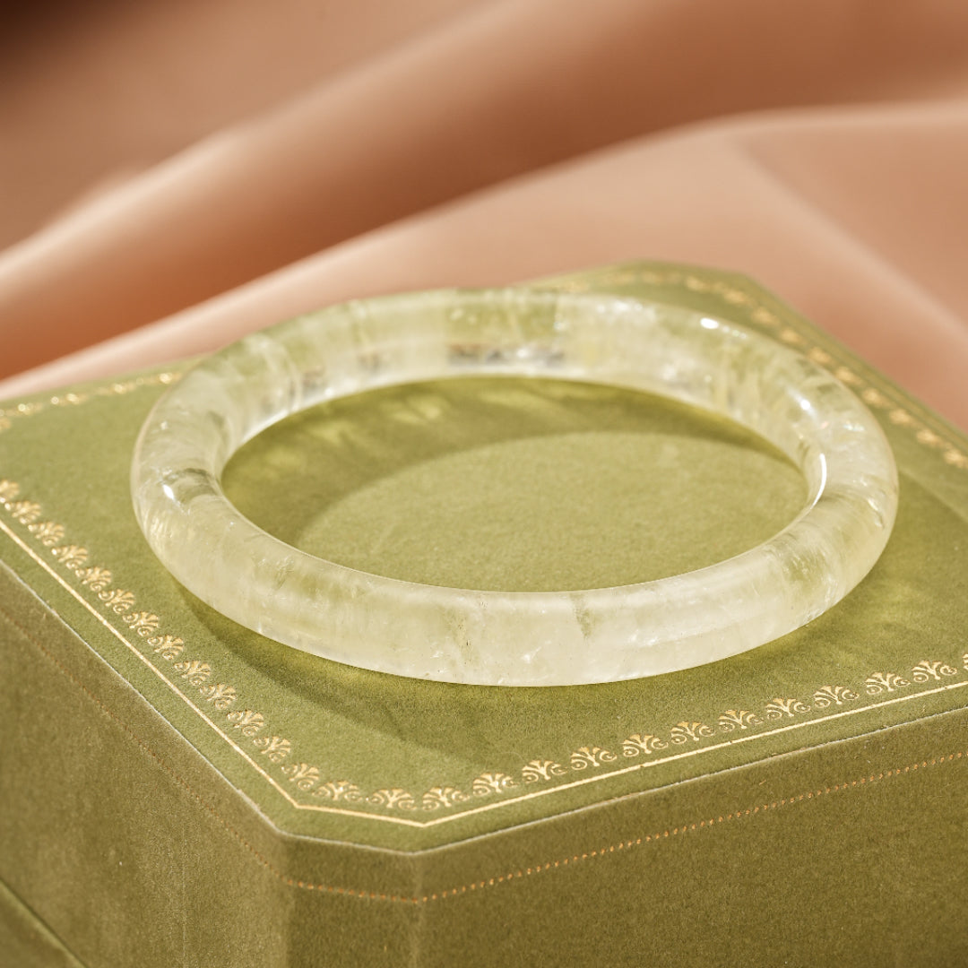 Bracelet Jonc Citrine – Rayonnement Intérieur