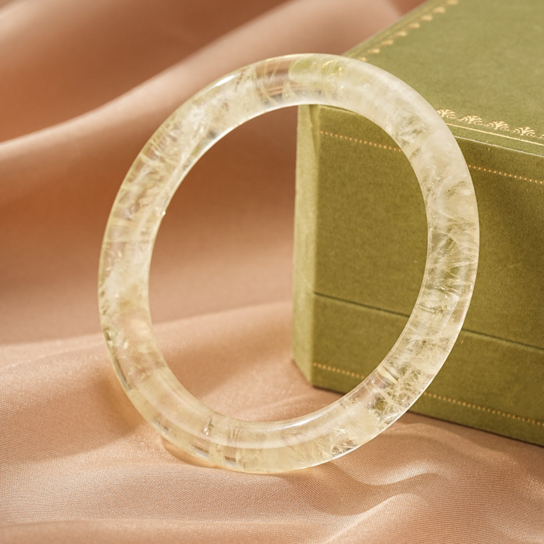 Bracelet Jonc Citrine – Rayonnement Intérieur