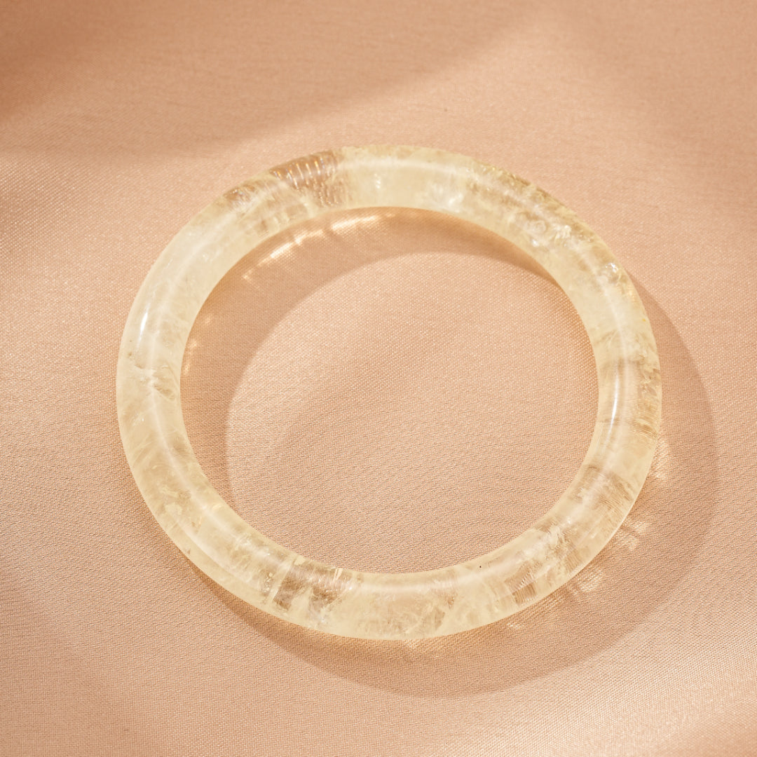 Bracelet Jonc Citrine – Rayonnement Intérieur