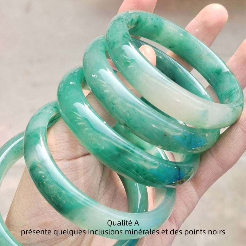 Bracelet Jonc Jade – Éveil Doux