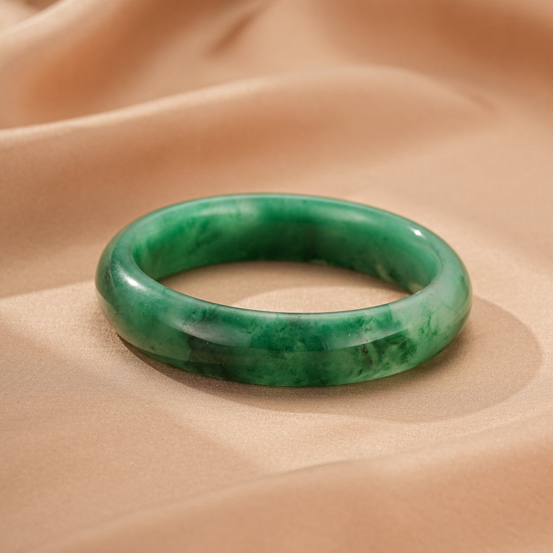 Bracelet Jonc Jade – Éveil Doux