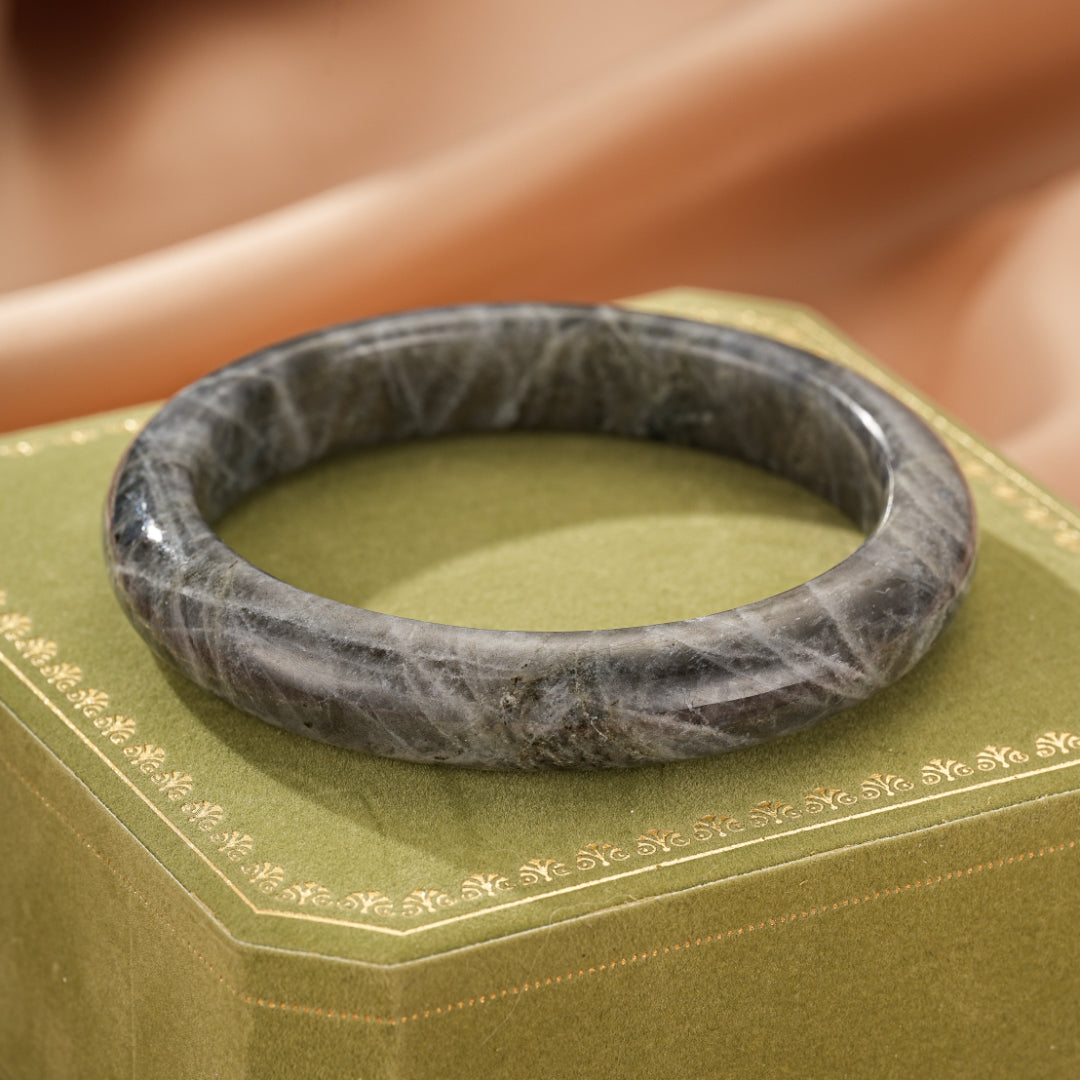 Bracelet Jonc Labradorite – Éveil Intérieur