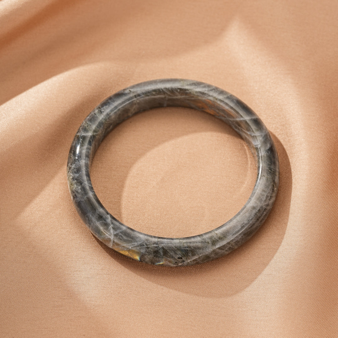 Bracelet Jonc Labradorite – Éveil Intérieur