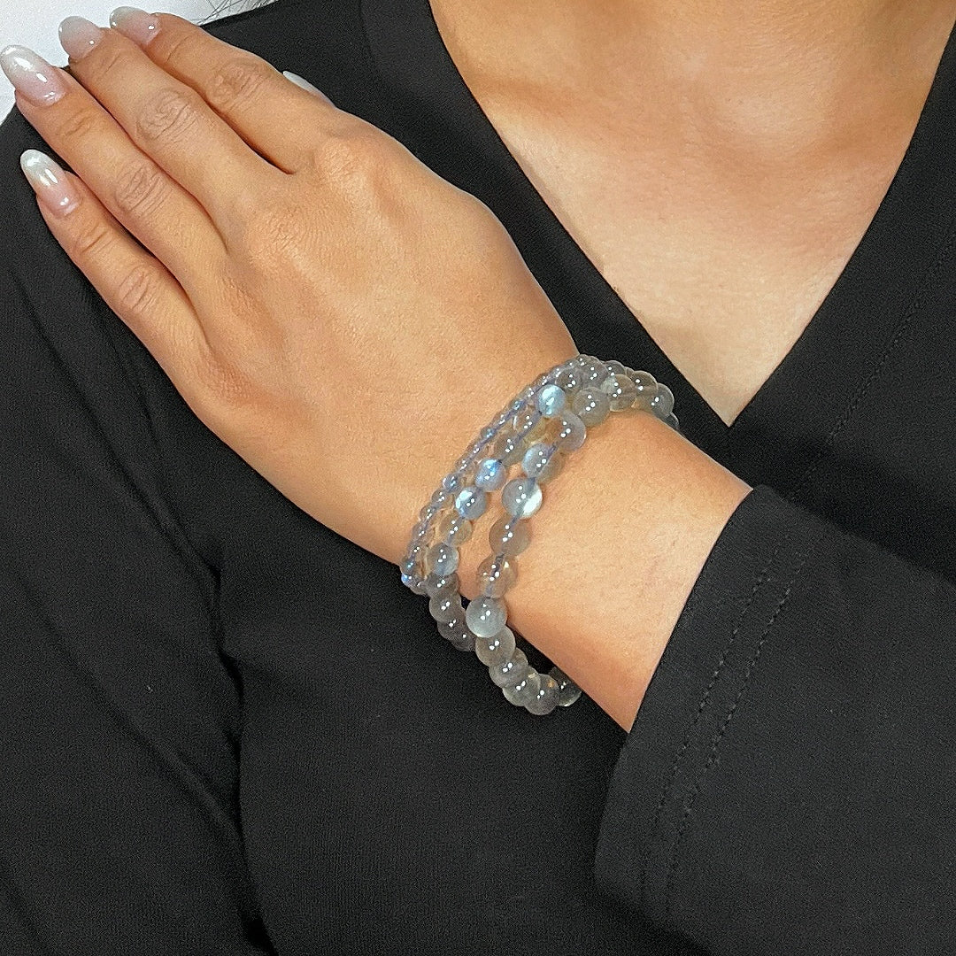 Bracelet Labradorite – Lueur Intérieure