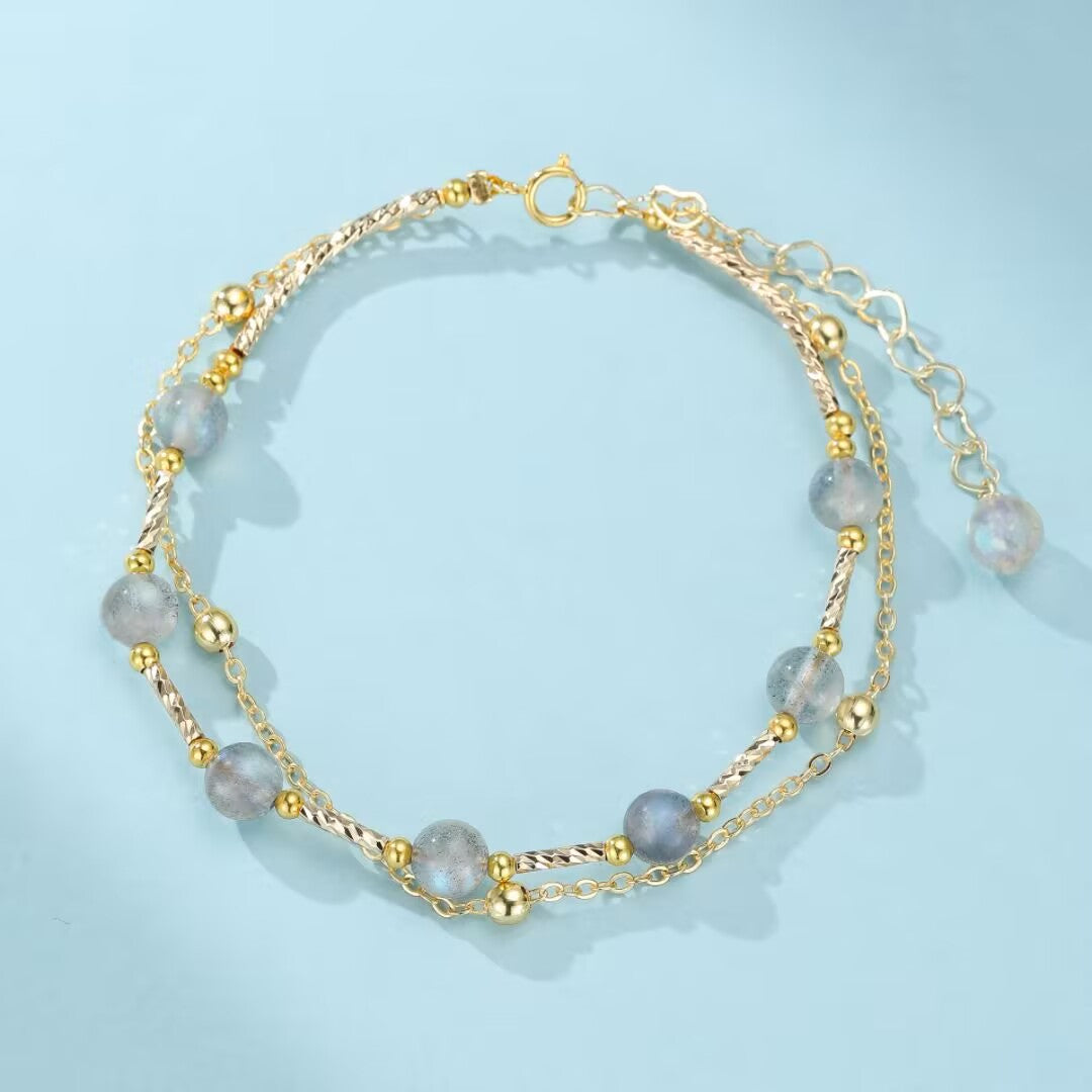 Bracelet Labradorite – Magie Lunaire