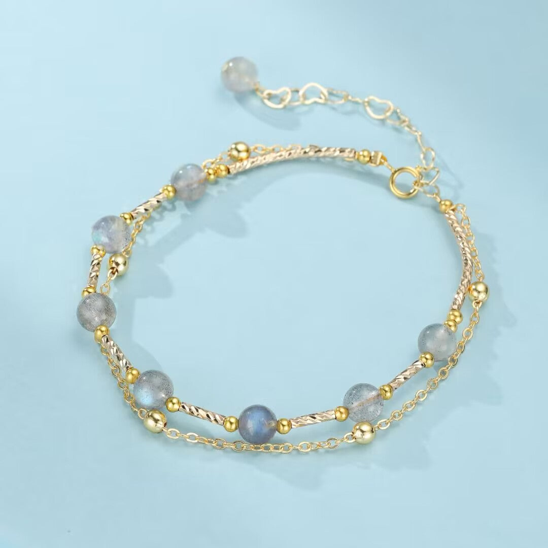 Bracelet Labradorite – Magie Lunaire