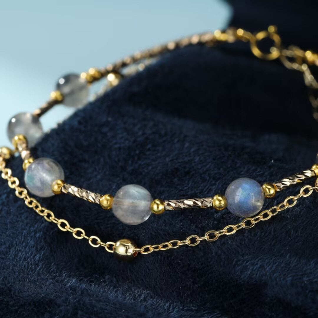 Bracelet Labradorite – Magie Lunaire