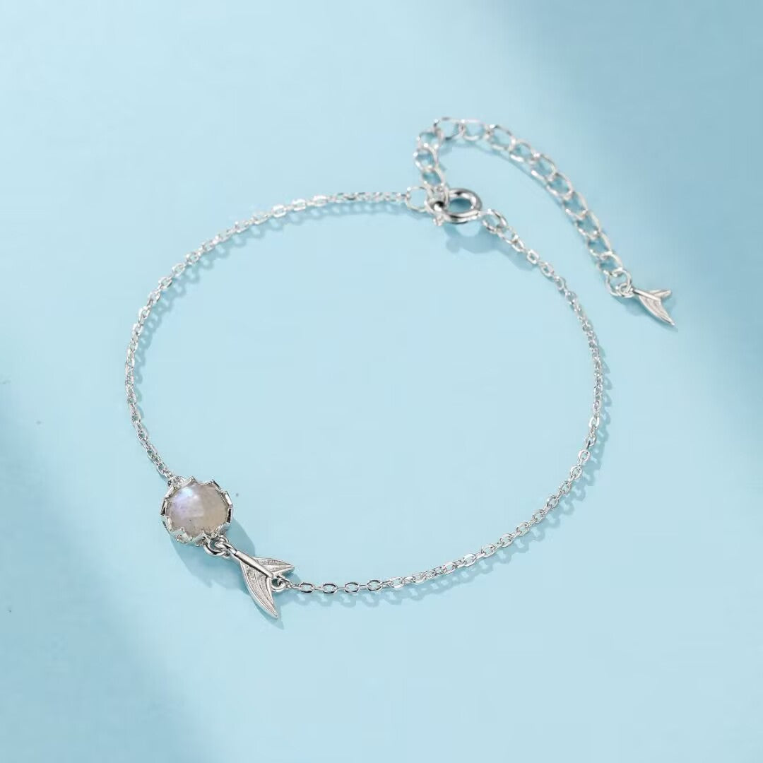 Bracelet Labradorite – Portail des Songes, Argent