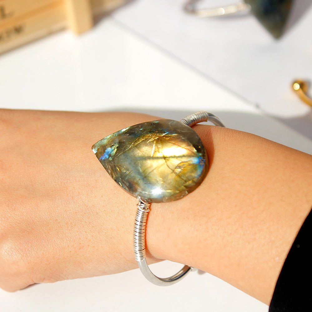 Bracelet Labradorite – Protection et Vitalité