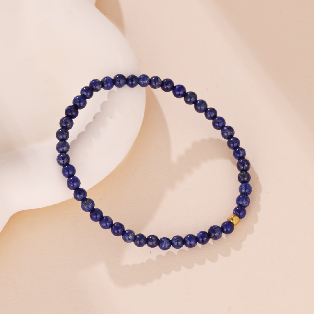 Bracelet Lapis Lazuli – Aura Bleue