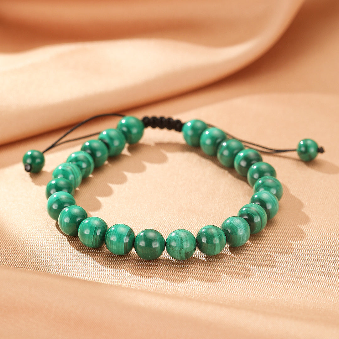 Bracelet Malachite – Énergie Protectrice