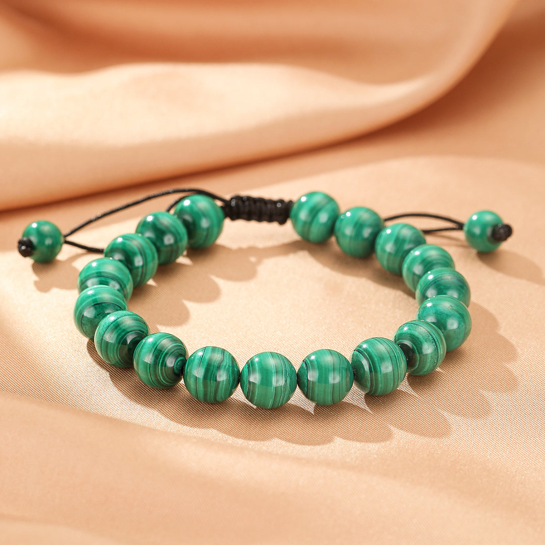 Bracelet Malachite – Énergie Protectrice