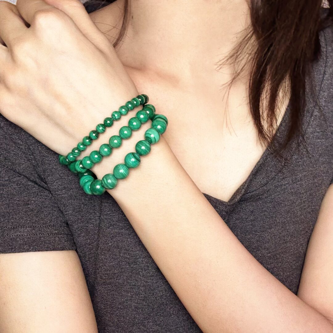 Bracelet Malachite – Essence Pure