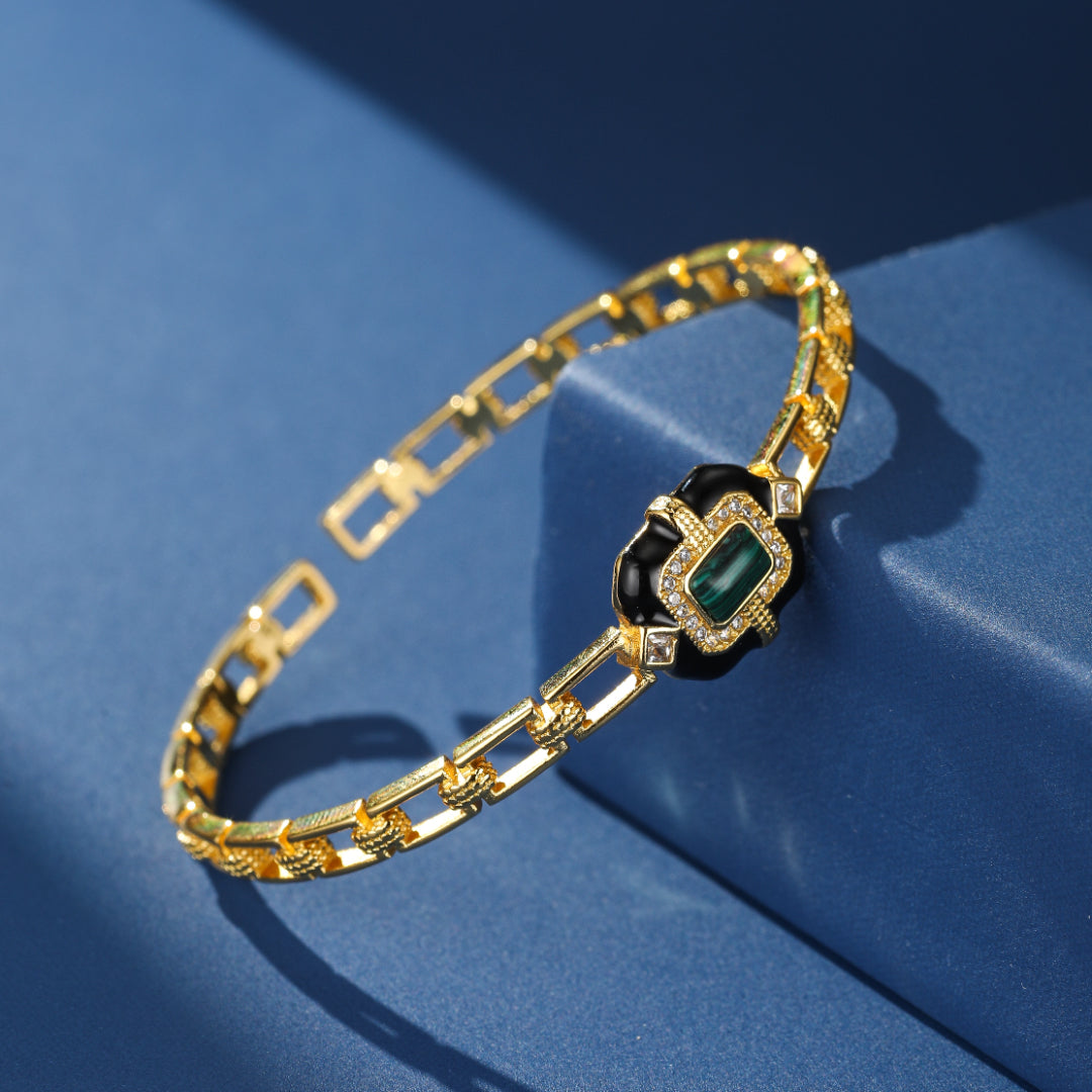 Bracelet Malachite – Éveil de Confiance
