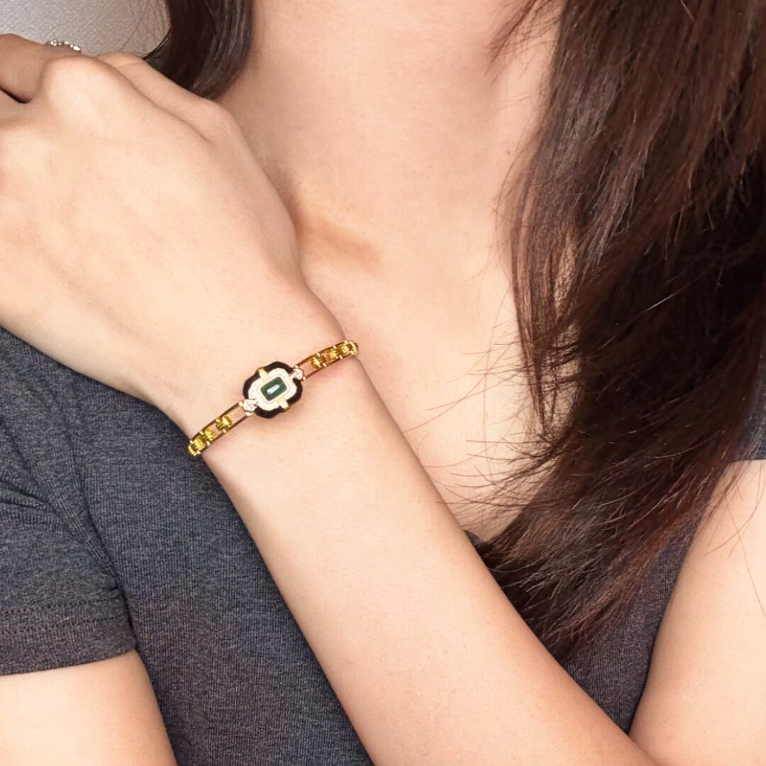 Bracelet Malachite – Éveil de Confiance