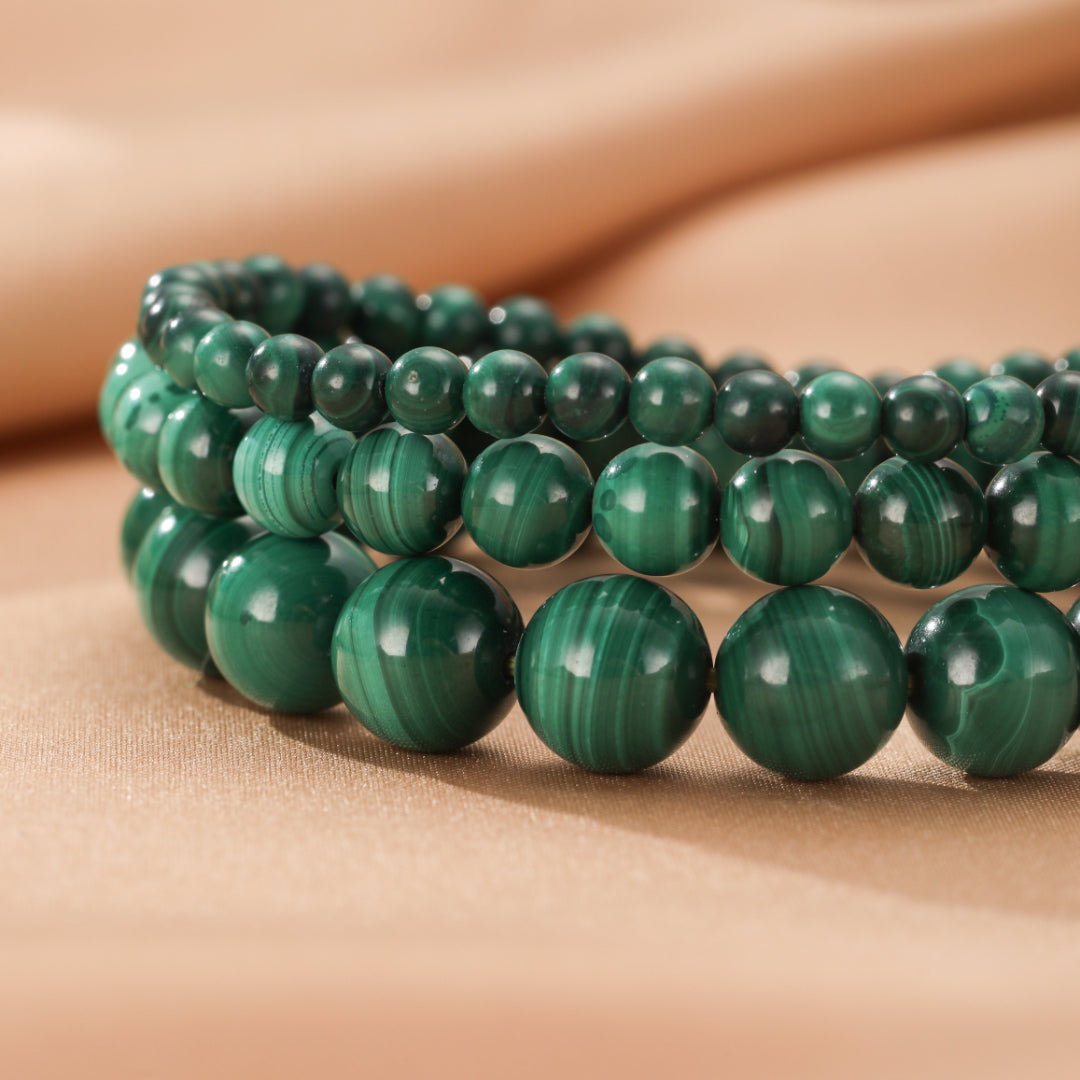 Malachite Bracelet – Plant Strength