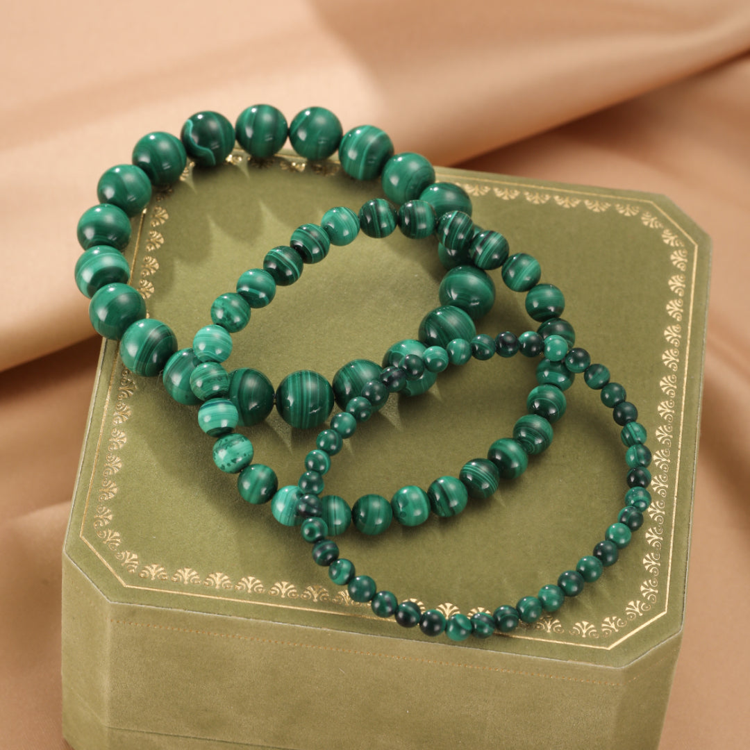 Malachite Bracelet – Plant Strength