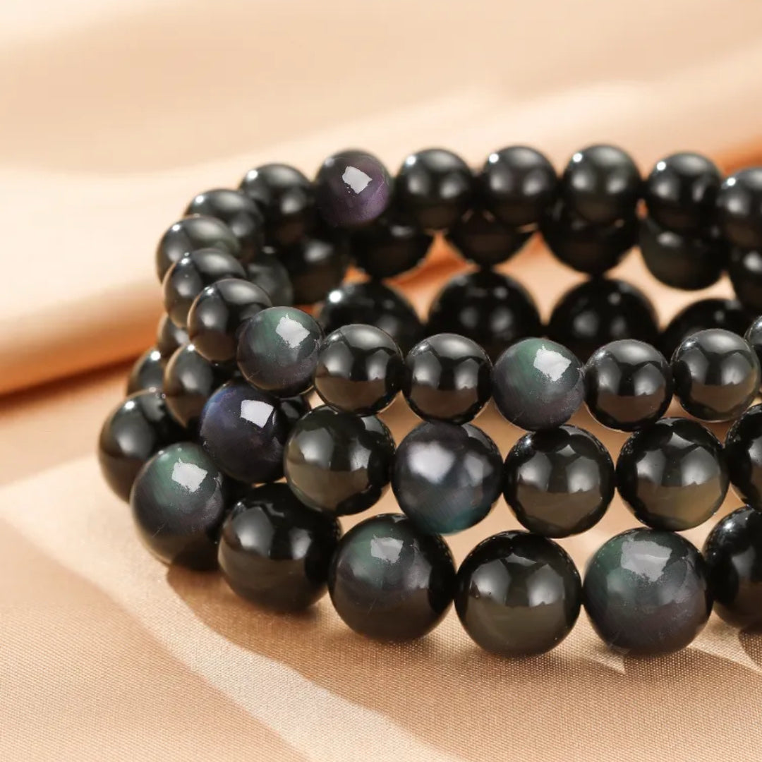 Rainbow Obsidian Bracelet – Subtle Energy