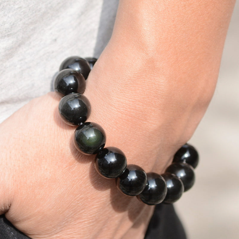 Bracelet Obsidienne Arc-en-ciel – Vitalité