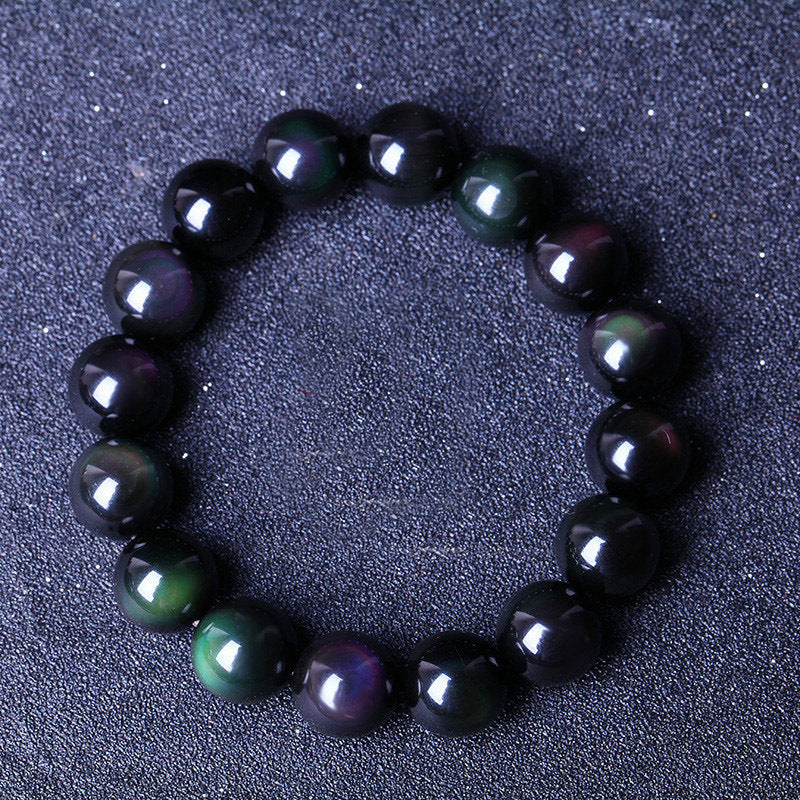 Bracelet Obsidienne Arc-en-ciel – Vitalité